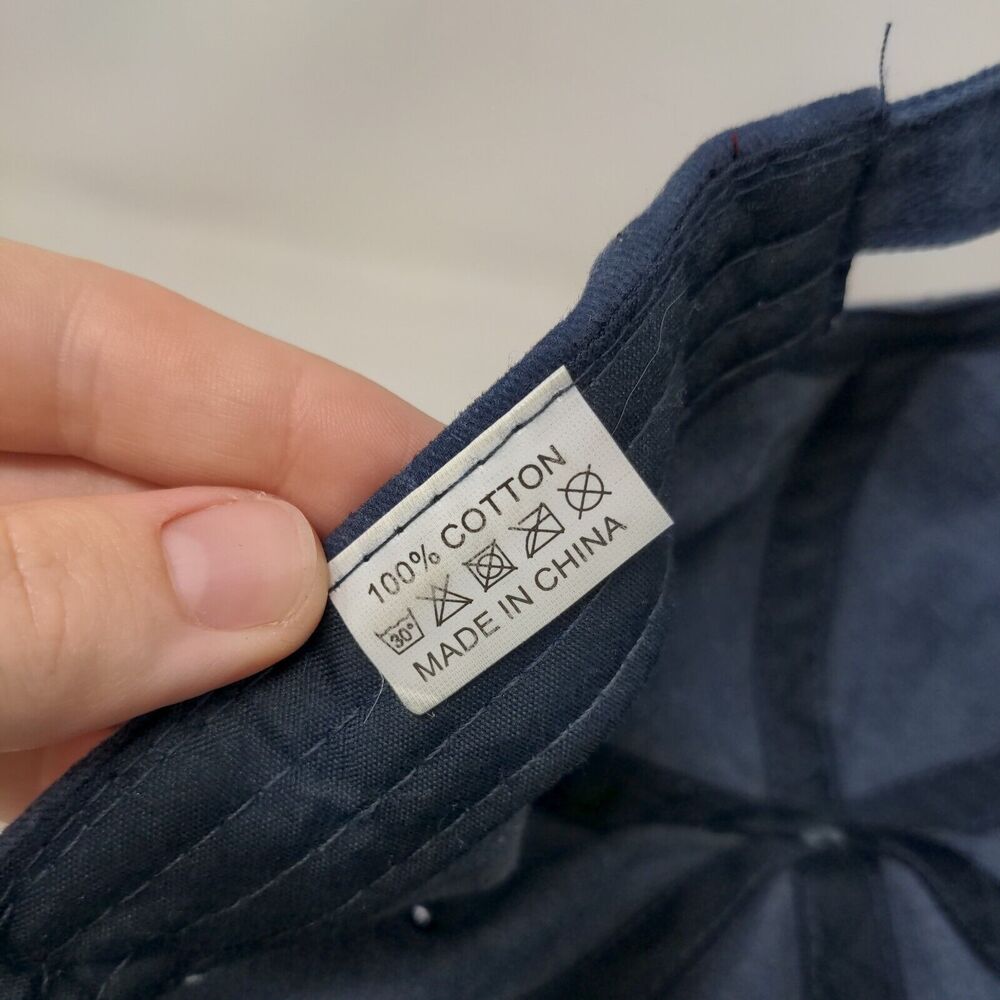 What A Difference A Dave Makes Slideback Hat Blue… - image 7